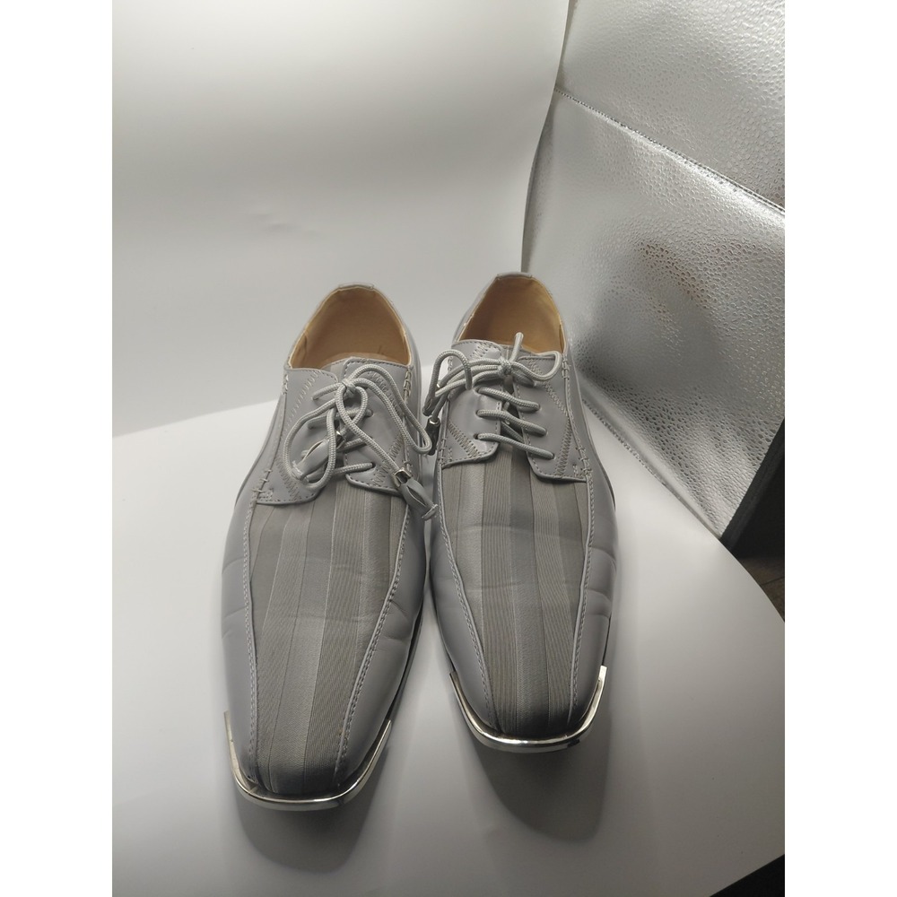 gray shoes for men 12 - Picture 6 of 8